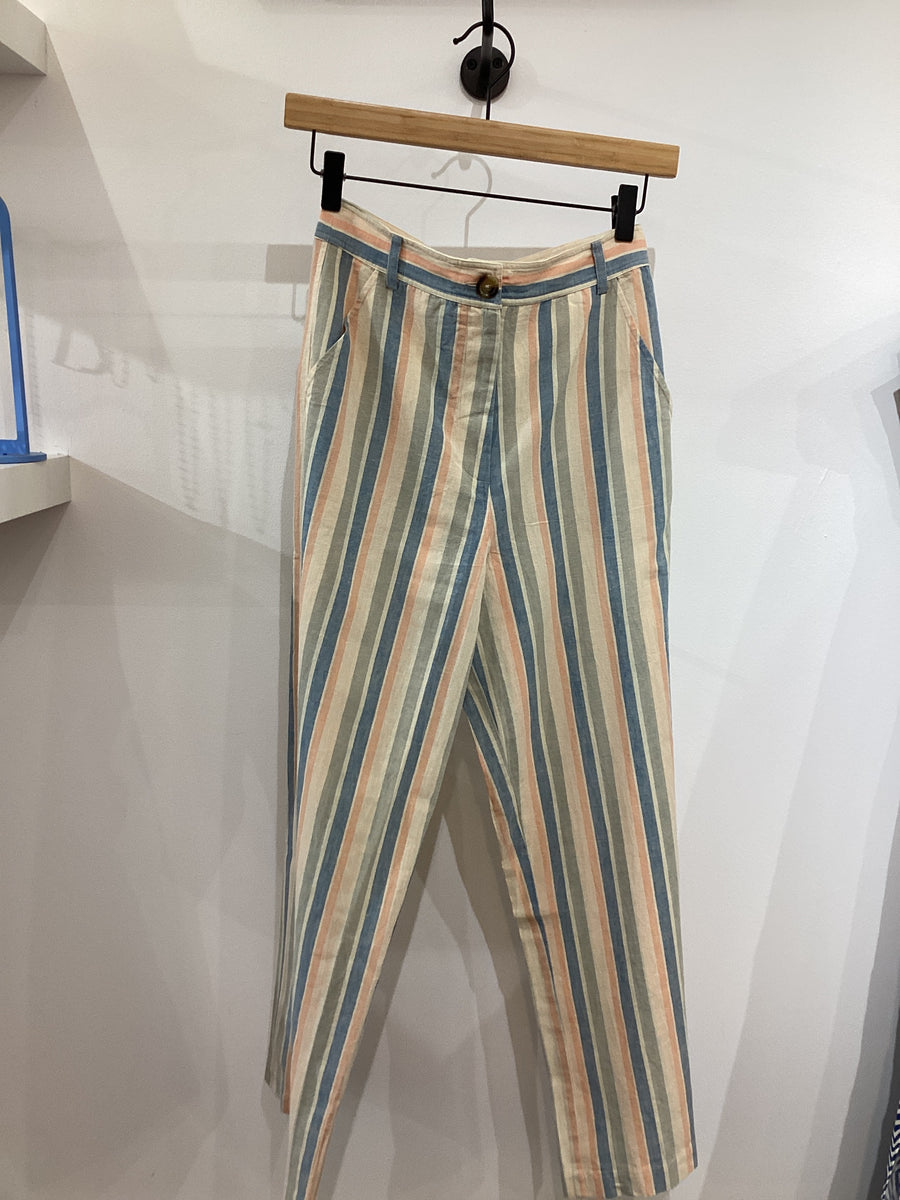 Louise Misha Novino sand striped trouser