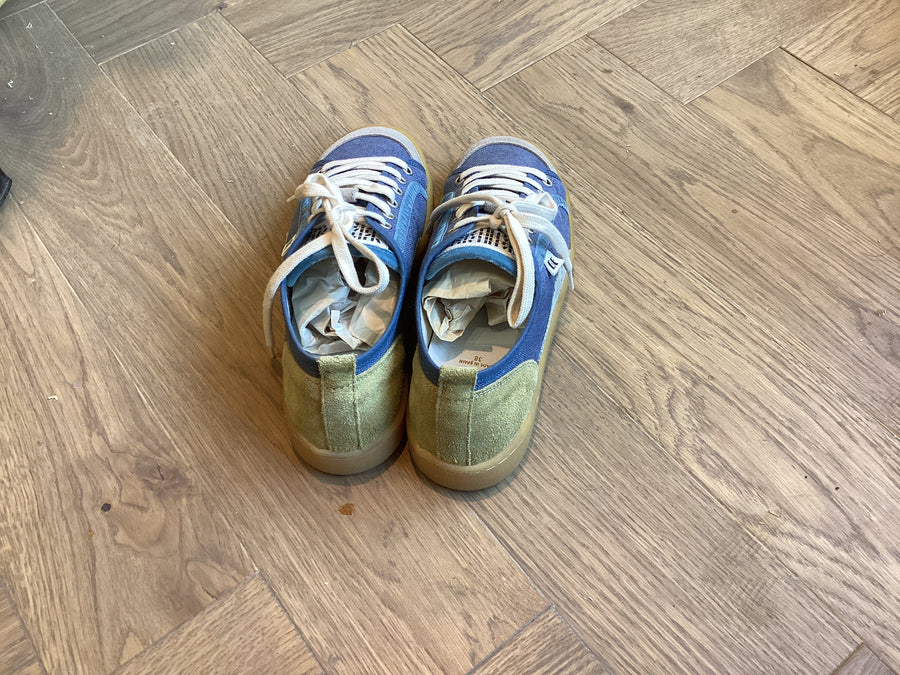 Beatriz Furest Cameron trainer - denim blue