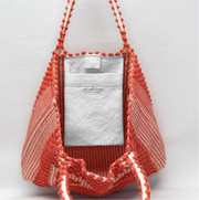 Antonello Tedde PULA large tote - red/cream