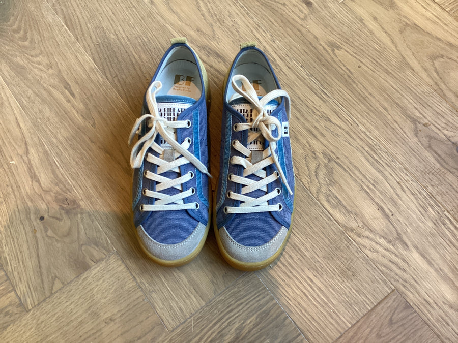 Beatriz Furest Cameron trainer - denim blue