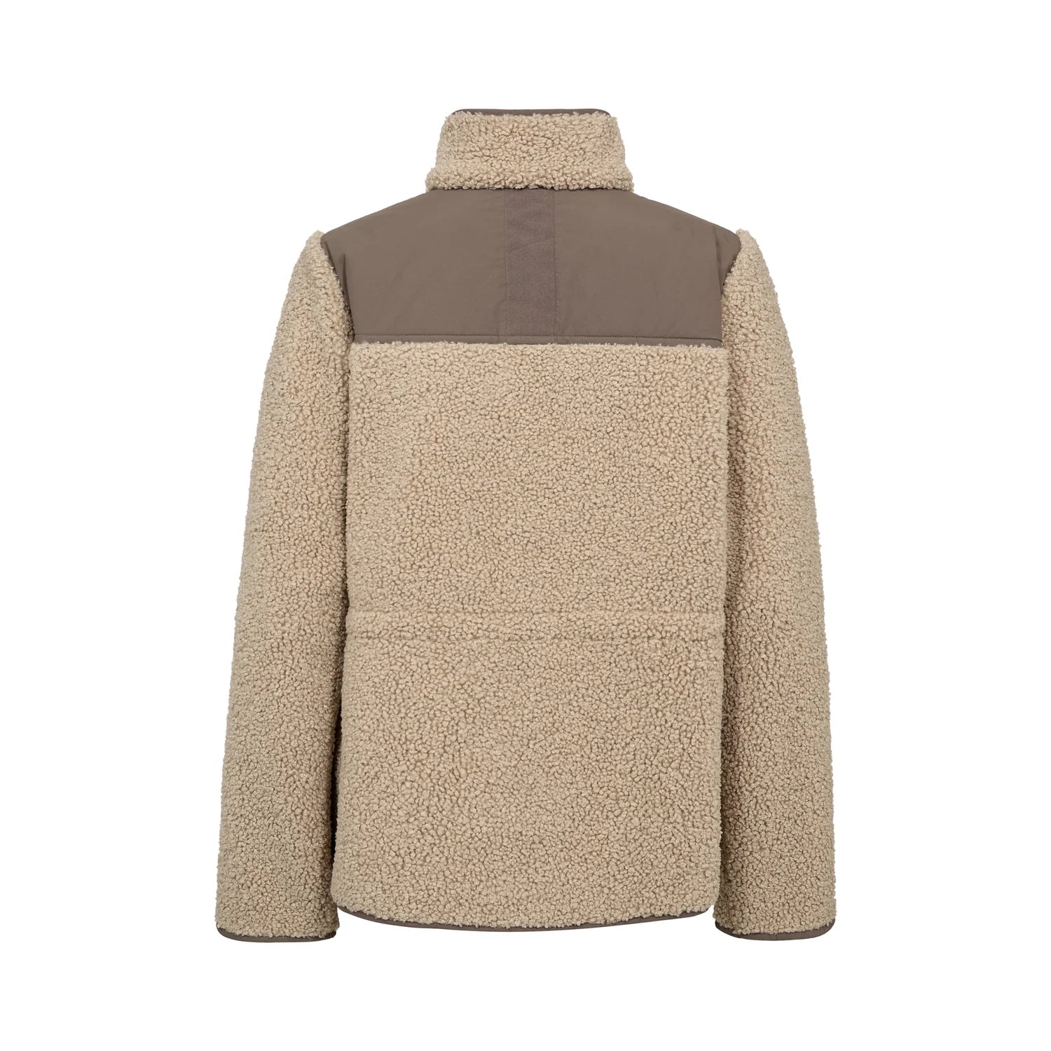Mos mosh Elisa Eli teddy jacket - feather grey