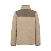 Mos mosh Elisa Eli teddy jacket - feather grey