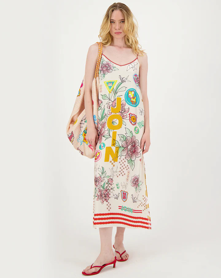 Me369 Olivia camisole dress - Lucky print