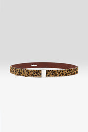 Bellerose Sony leopard print belt