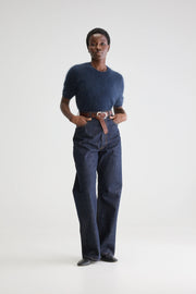 Bellerose Poker wide high rise jeans - dark blue