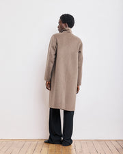 Hartford Ville wool coat - Heather Taupe