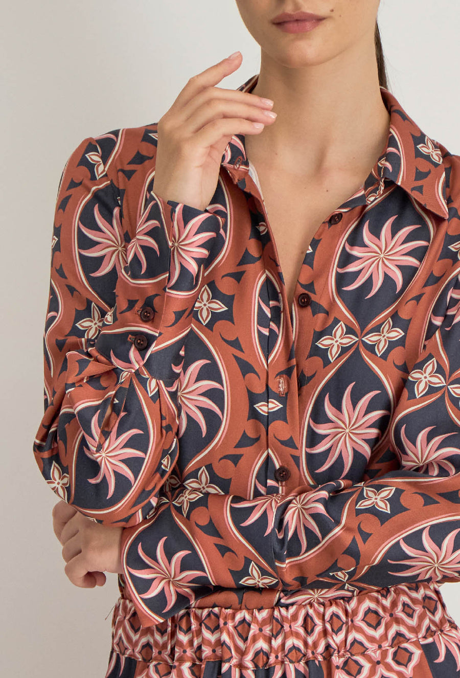 Stella Forest Nissa printed blouse