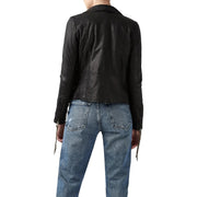 Studio-Kin Grace leather biker jacket - black