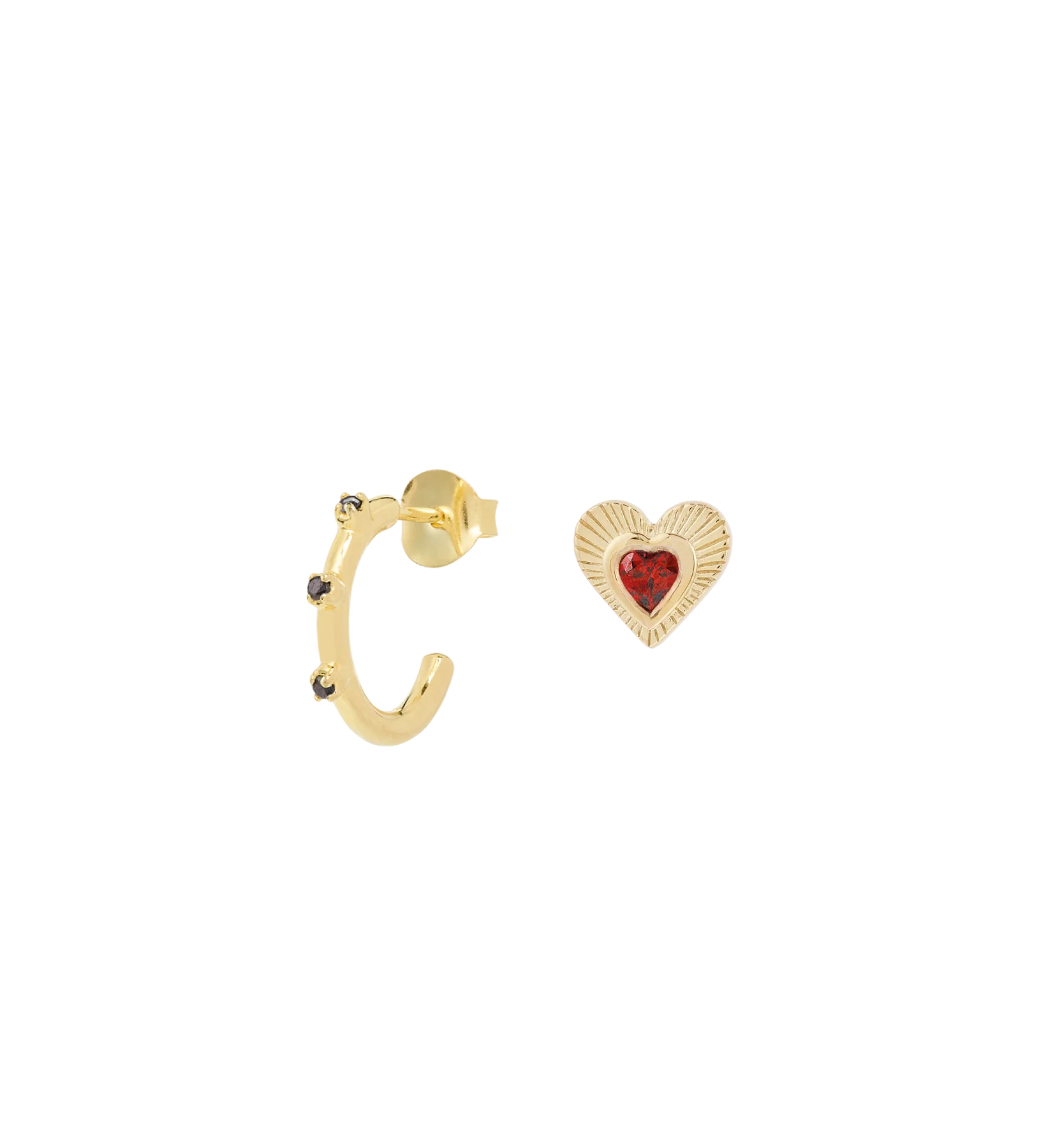 Anna + Nina Opening night earring set - gold