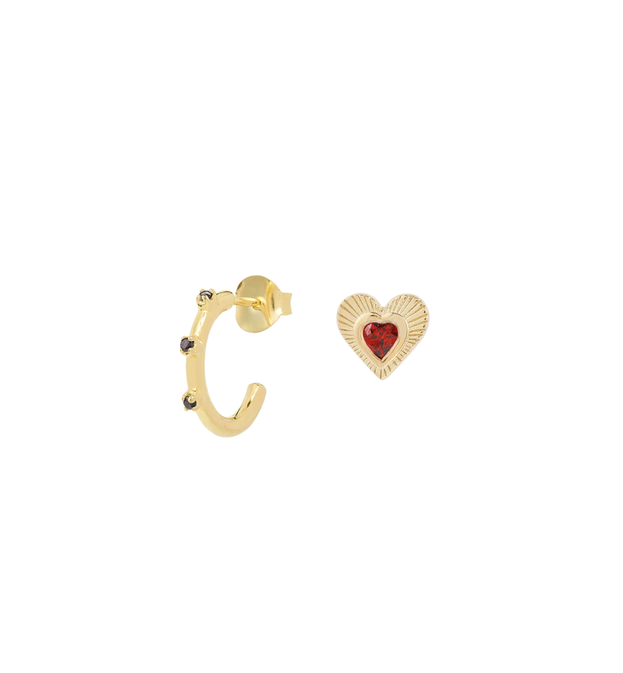 Anna + Nina Opening night earring set - gold