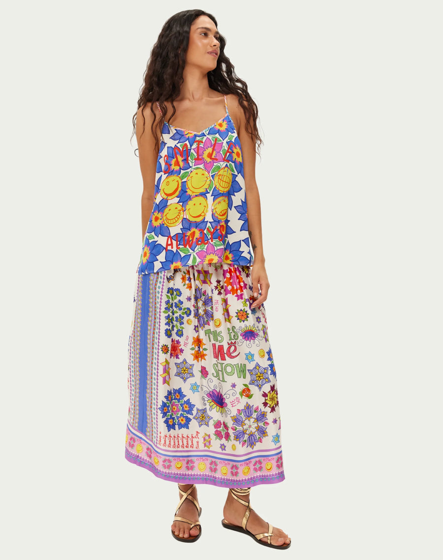 Me369 Markers print Vanessa skirt