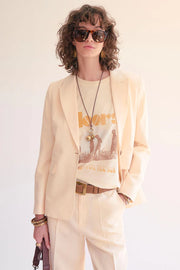 MKT Studio Vayo blazer -vanilla
