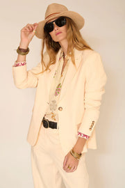 MKT Studio Vayo blazer -vanilla