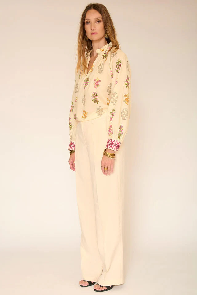 MKT Studio Peyo tailored trouser - vanilla