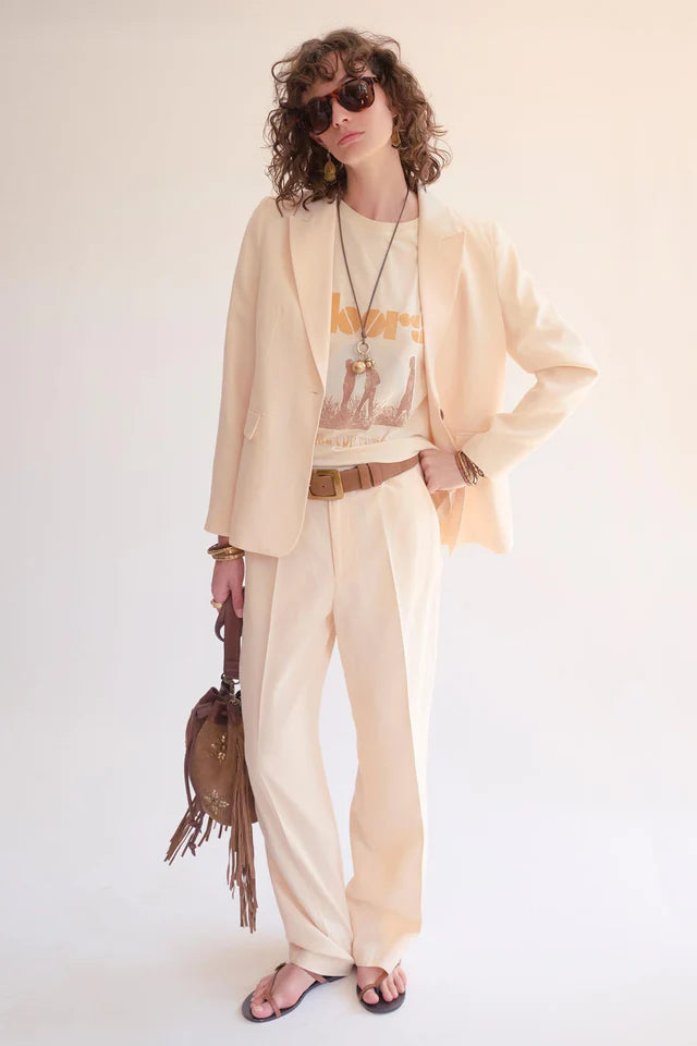 MKT Studio Peyo tailored trouser - vanilla