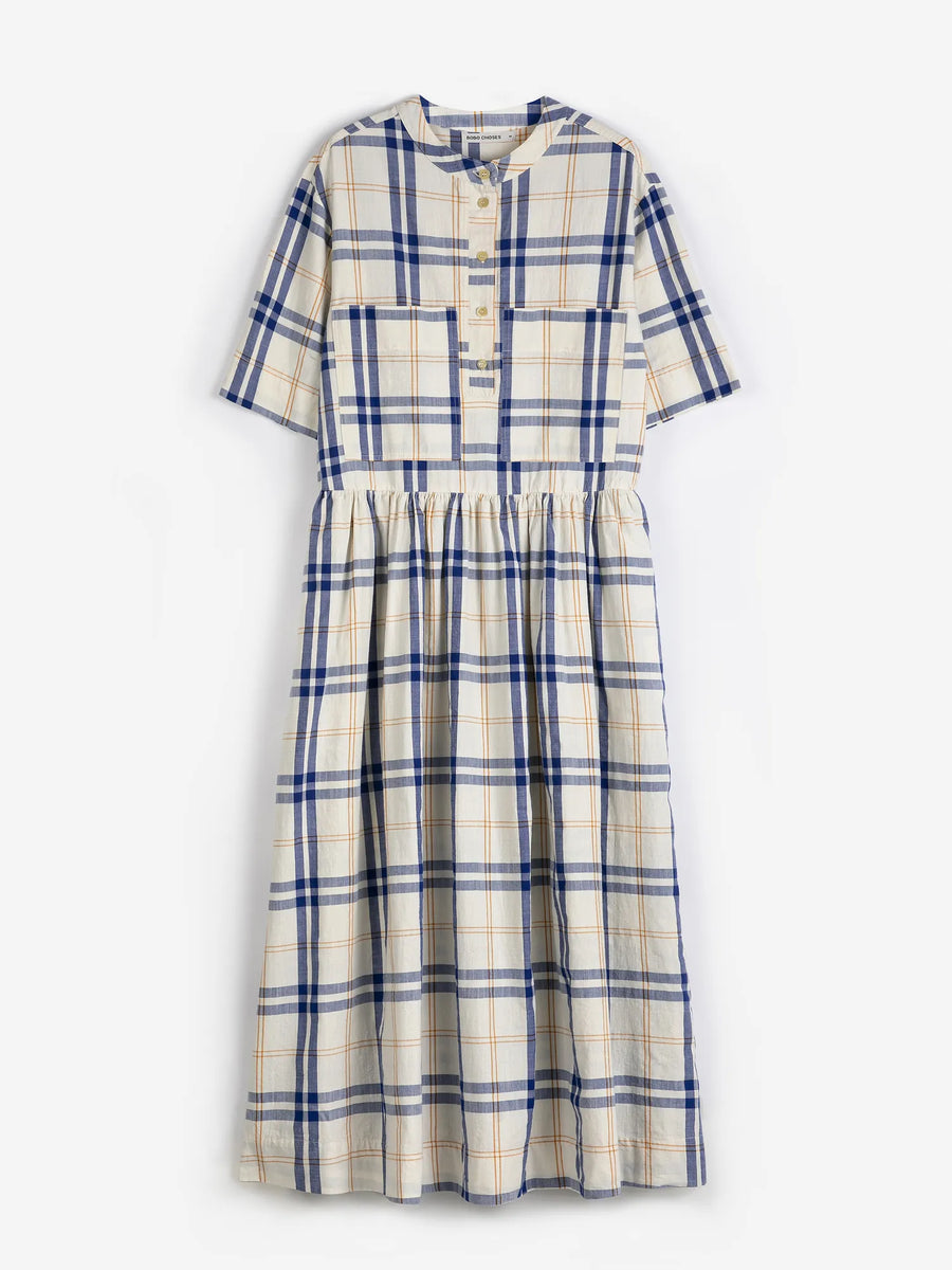 Bobo Choses fun check dress