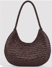 Ellyla Clara leather weave bag