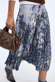 Munthe Charming pleated print skirt