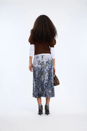 Munthe Charming pleated print skirt