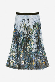 Munthe Charming pleated print skirt