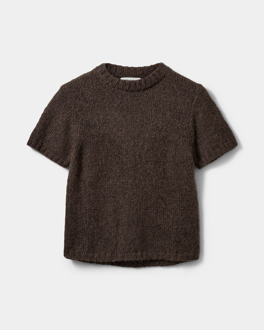 Sofie Schnoor Saga short sleeve jumper - brown