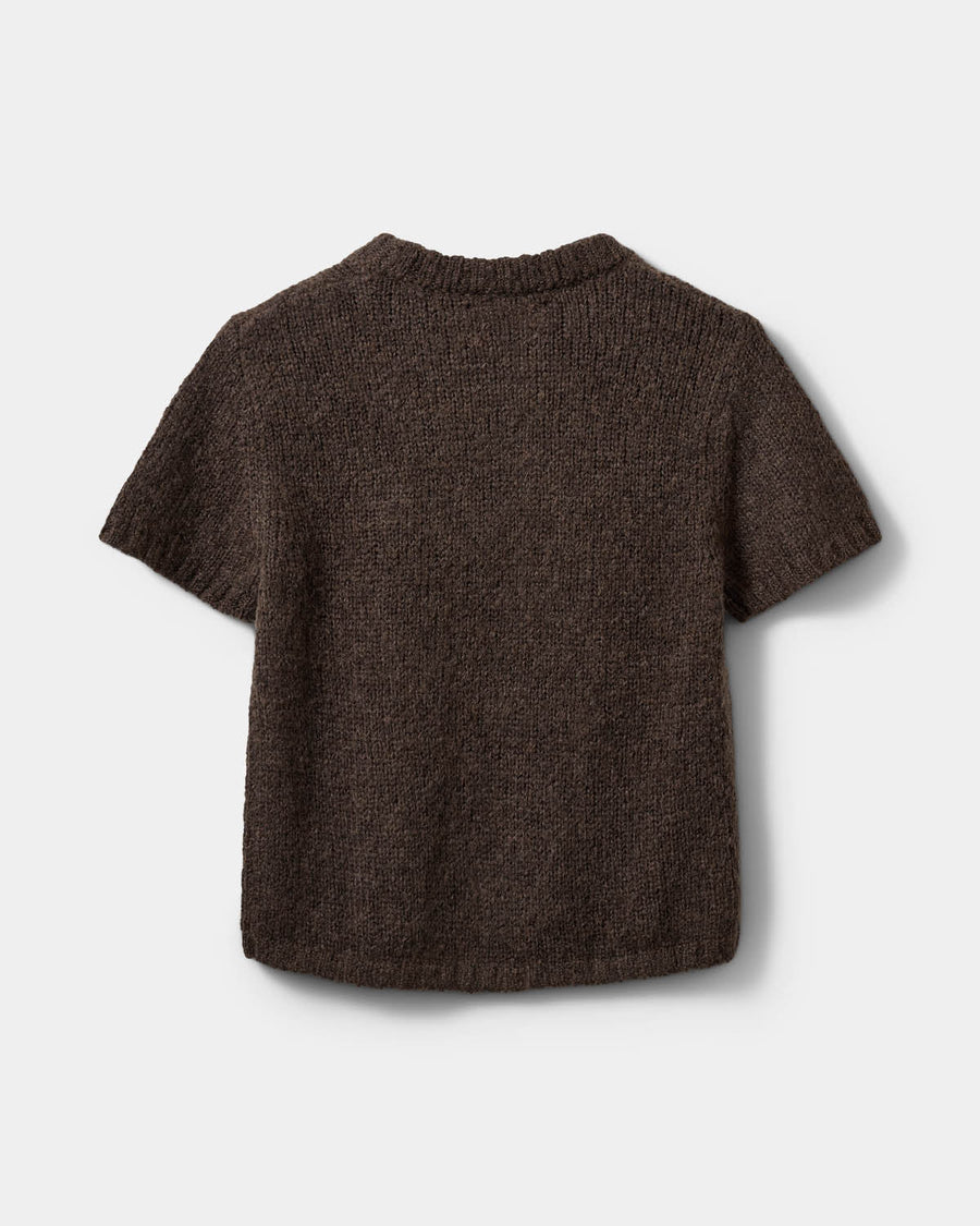 Sofie Schnoor Saga short sleeve jumper - brown