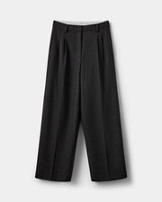 Sofie Schnoor Rosalinda wide leg trouser - charcoal