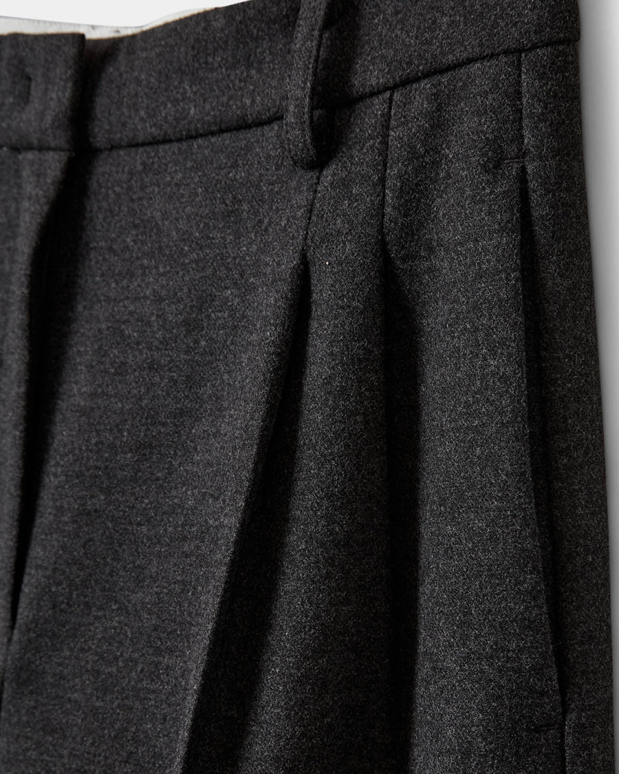 Sofie Schnoor Rosalinda wide leg trouser - charcoal