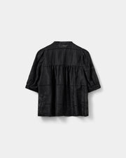 Sofie Schnoor Alessia broderie shirt - black