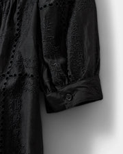 Sofie Schnoor Alessia broderie shirt - black