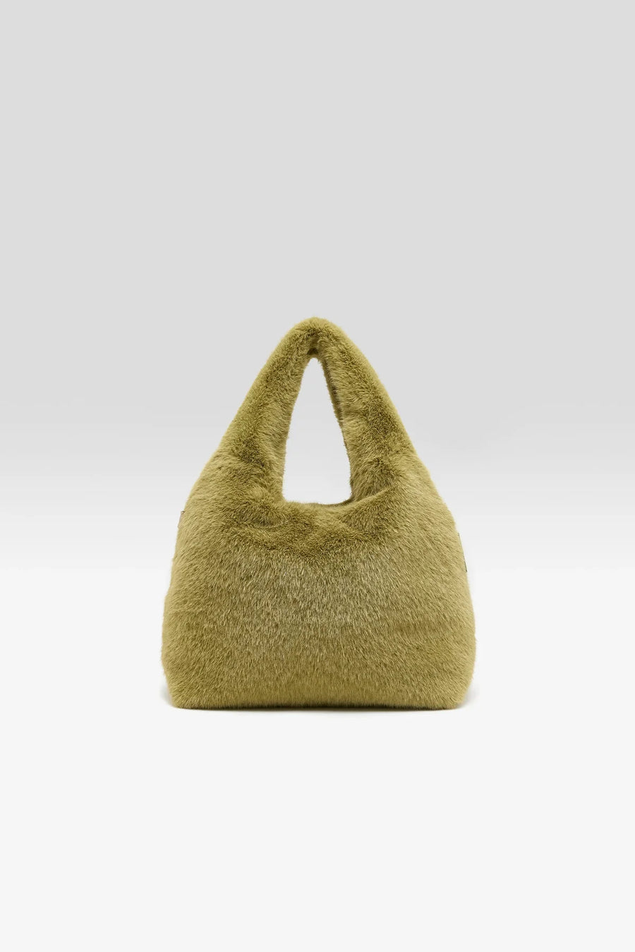 Bellerose Helga faux fur bag - sage green