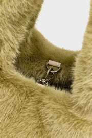 Bellerose Helga faux fur bag - sage green