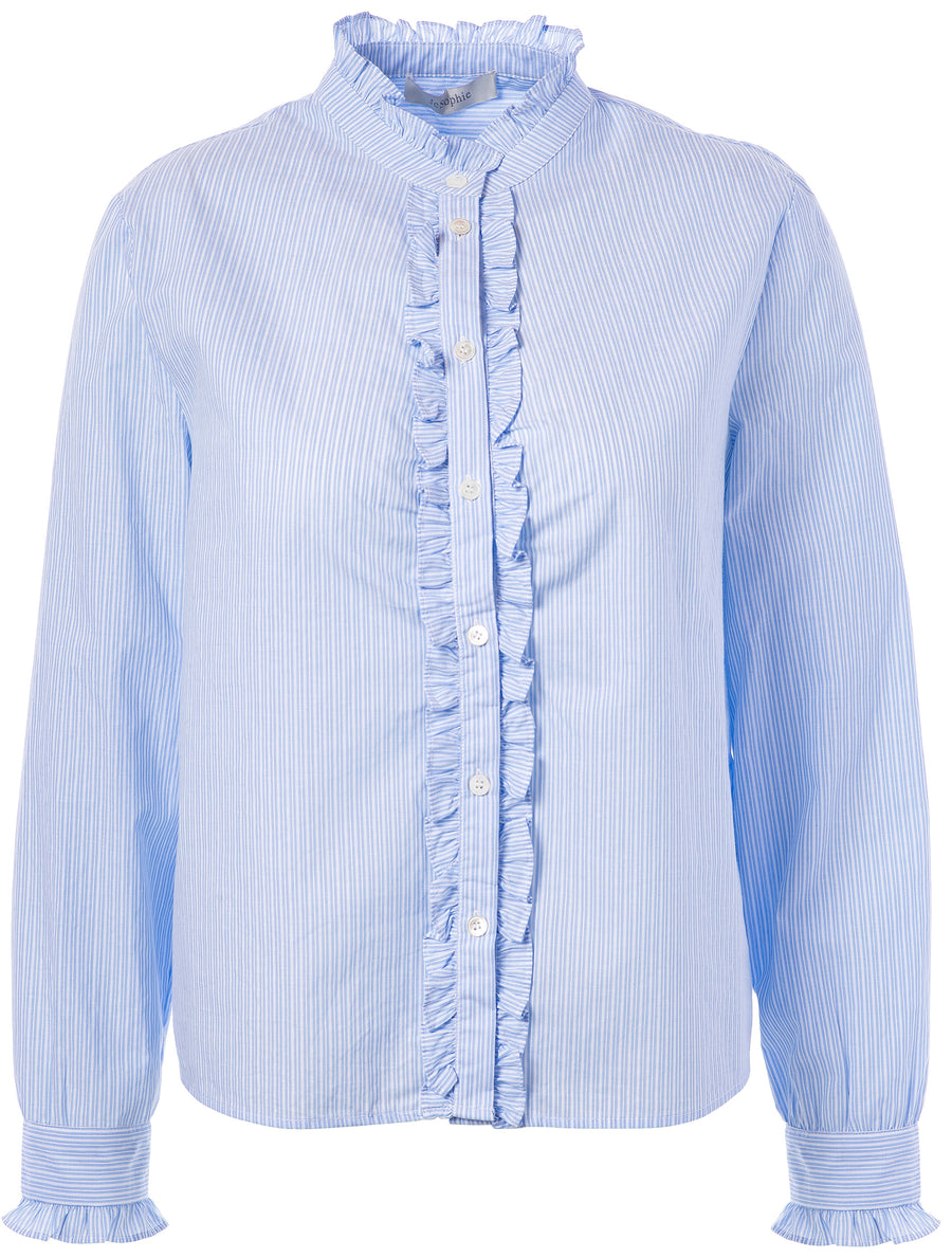 JcSophie Pascaline striped blouse - light blue
