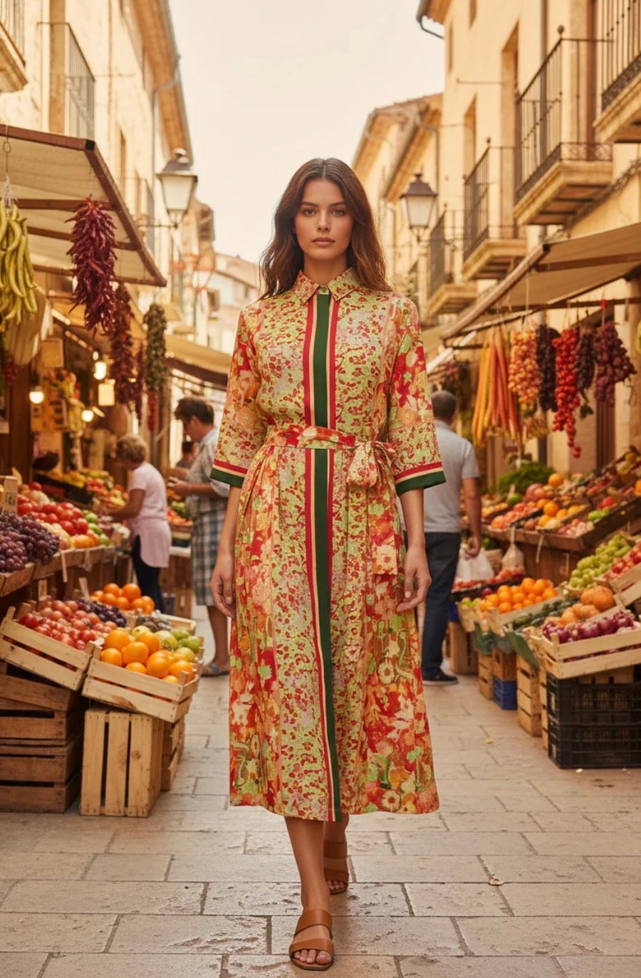 Pazuki Nephele silk shirt dress