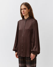 Diega Camoa print viscose blouse