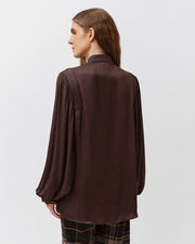 Diega Camoa print viscose blouse