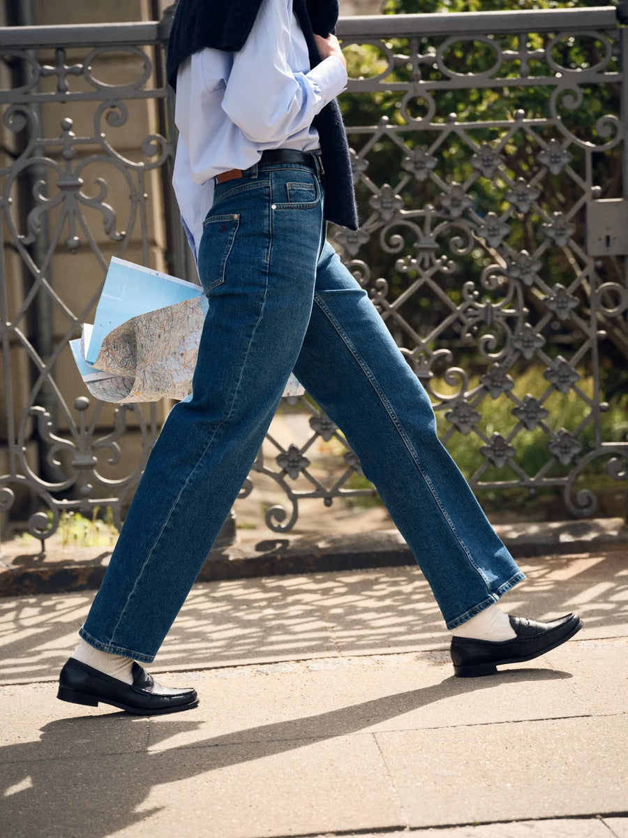 Mos mosh Ember Authentic jean - mid wash