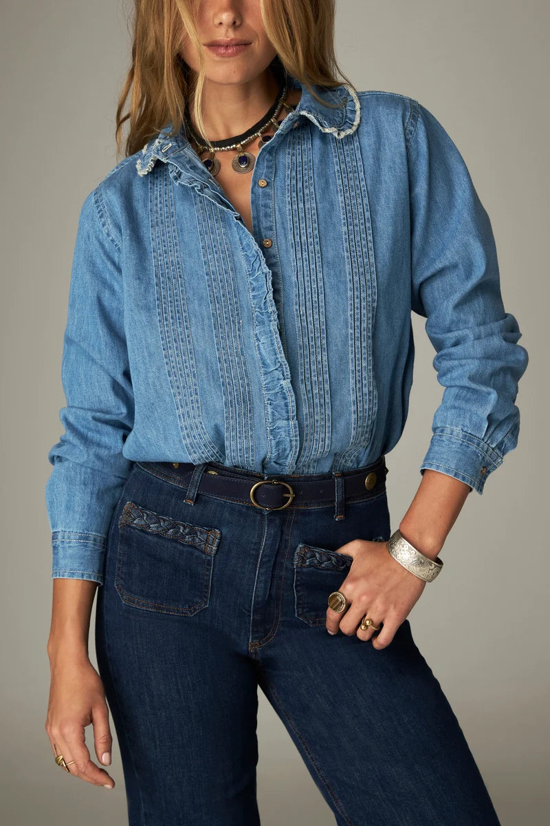 Maison Hotel Pippa vintage denim shirt