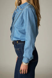 Maison Hotel Pippa vintage denim shirt