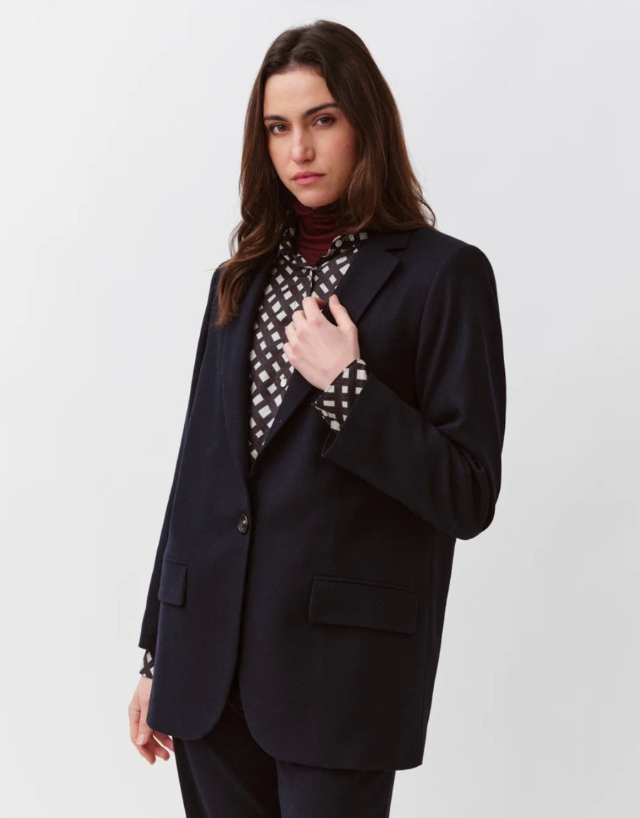 Diega Vouzio jacket - navy