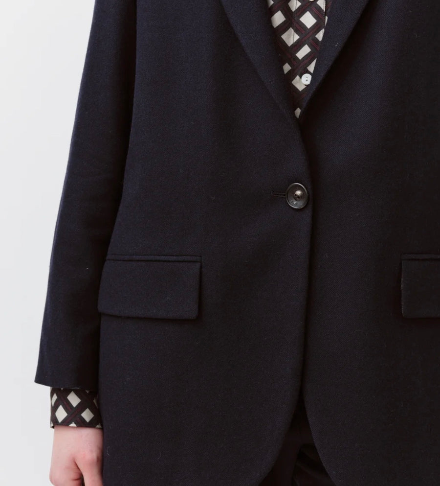 Diega Vouzio jacket - navy
