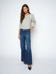 Mos mosh Dara delux wide leg jean - blue (401) new season