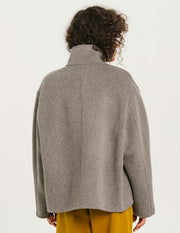 Sacrecoeur Estele wool jacket - feather grey
