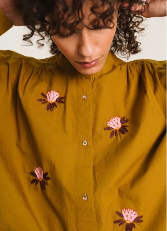 Sacrecoeur Ella embroidered blouse