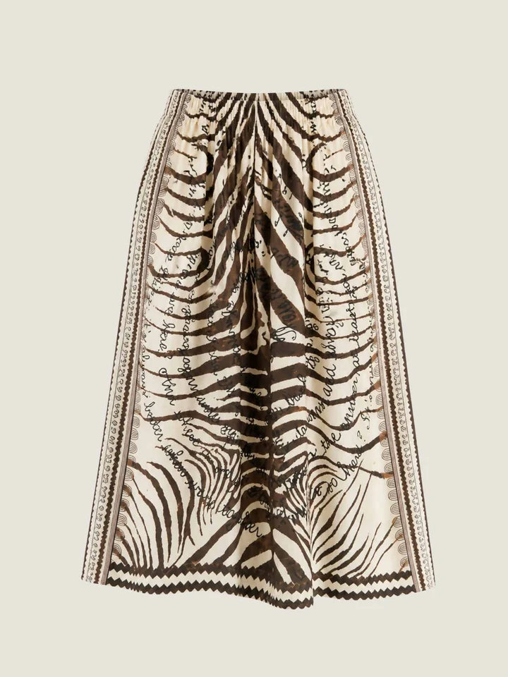 Me369 Vanessa skirt - noir muse print