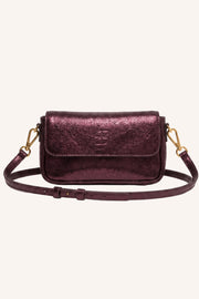by-bar Jude metallic cross body bag - two colourways