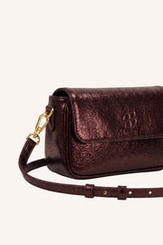 by-bar Jude metallic cross body bag - two colourways