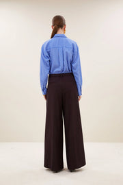 by-bar Sef smart trouser - dark wine