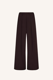 by-bar Sef smart trouser - dark wine