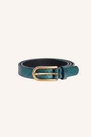 by-bar Lovi metallic belt - oil green